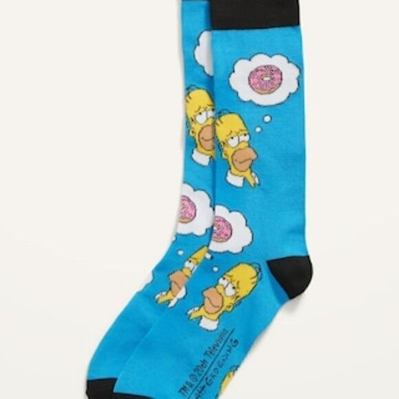 Simpsons Donut Sock    - Picture 1 of 1
